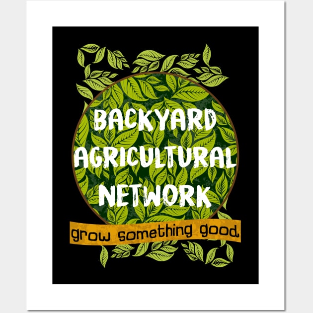 Backyard Agricultural Network Wall Art by remarcable